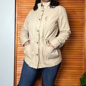 Talbots Light Tan Khaki Jacket